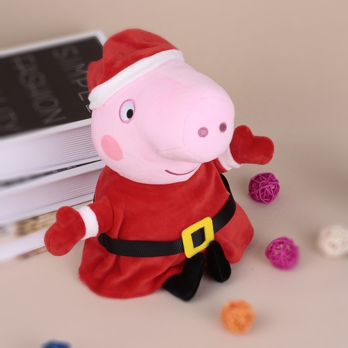 

Оригинальный бренд Peppa Pig 30см Peppa фаршированный плюшевый семейный праздник новогодний подарок для детей