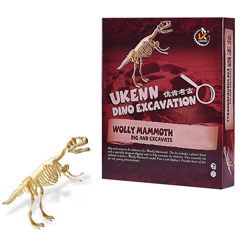 

Ultimate Dinosaur Science Kit–Dig Up Skeleton and Assemble a Mammoth - Large