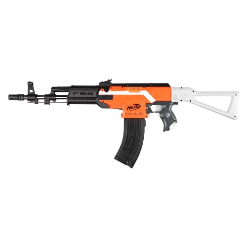

Worker AK Style Modification Shoulder Stock Kits for Nerf Toy Gun - Blue Transparent