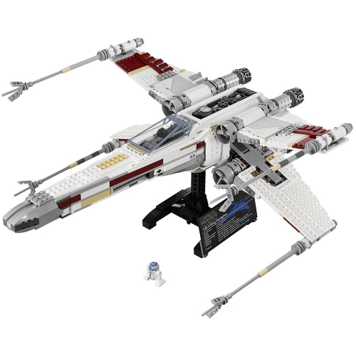 

LEPIN 05039 1586 шт. Звездные войны Серия Красная пятерка X-wing Starfighter Spaceship Building Block Kit Set - Пластиковый пакет, упакованный