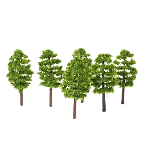 

20 Pcs Model Trees Architectural Railroad Layout Garden Landscape Scenery Miniatures Supplies Building Kits Toys Style 1