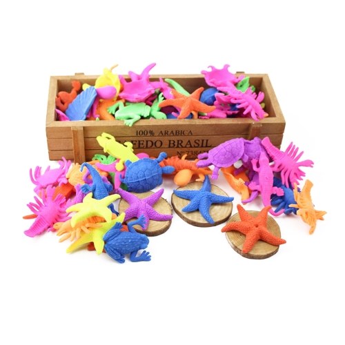 

Морская звезда Динозавры Мультфильм Ocean Toy 50pcs / 100pcs