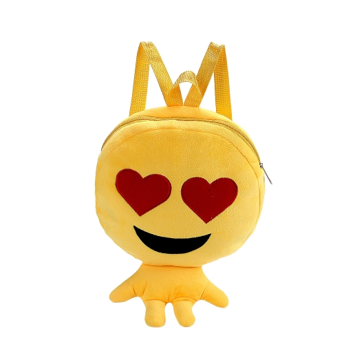

Charming Cute Kids Emoji Emoticon Shoulder Bag Funny Backpack School Child Bag Plush Toy Satchel Rucksack Schoolbag Girls Boys Gifts 6#