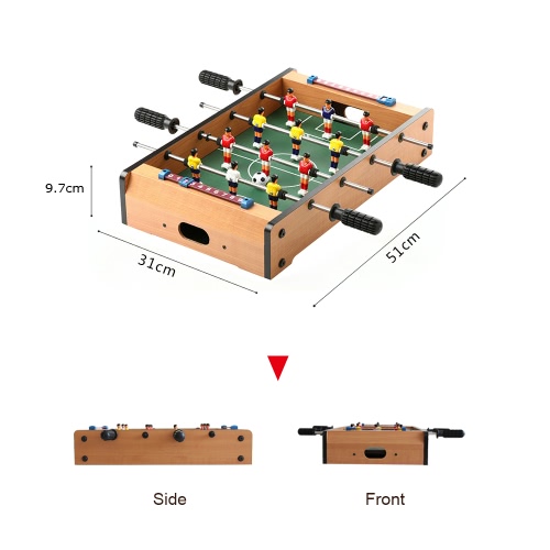 

51 * 31 * 9.7cm HUANGGUAN TOYS HG235A Mini Foosball Table Soccer Football Table Family Use Game Room