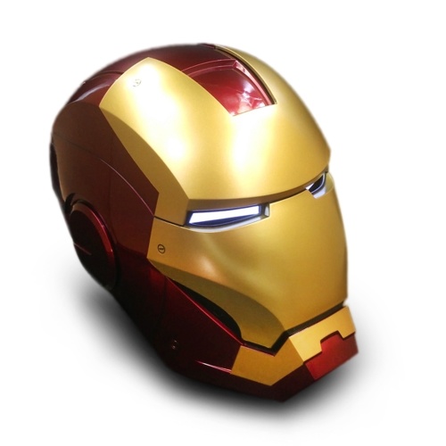 Super Hero Iron Man 1/1 Mark7 Wearable Helmet Full Scale Mask Replica for Festival Party Decoration Kids Toys