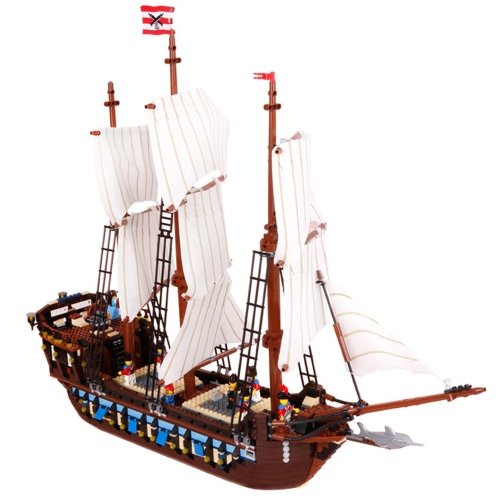 LEPIN 22001 1717pcs Technic Series Pirates Imperial Flagship Model Building Blocks Bricks Kit - Plastic Bag Packaged