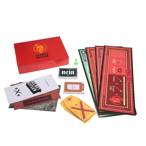 Secret Hitler Board Game A Veiled Identity Card Games Porker Cards for Family Party 5-10 Players