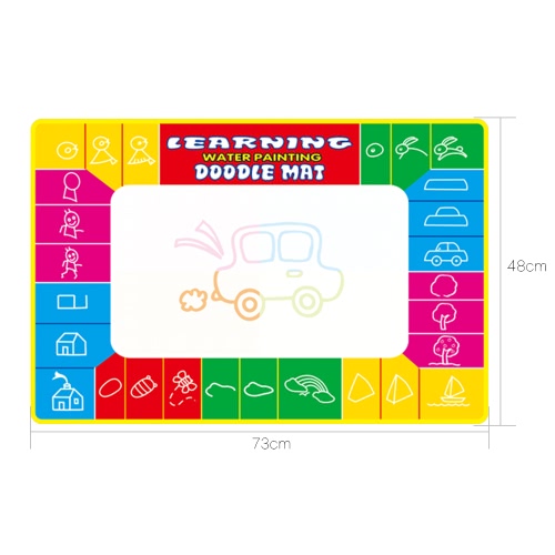 

Aqua Doodle Water Drawing Mat Painting Travel Board with Magic Pen for Kids Art Education