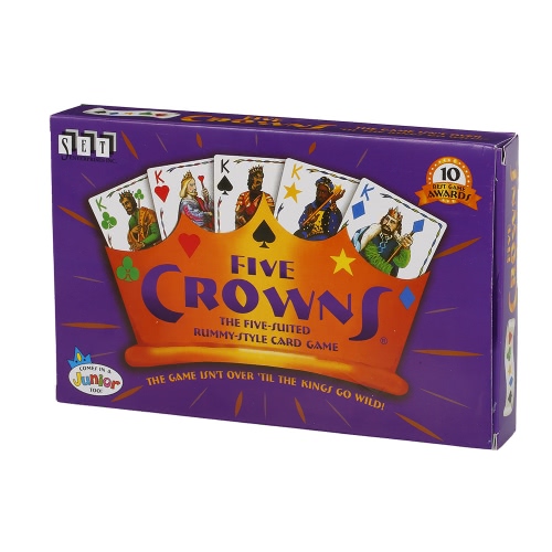 $1.69 OFF Five Crowns Card Game Party Play Cards,free shipping $7.66(Code:MT1224) $1.69 OFF Five Crowns Card Game Party Play Cards,free shipping $7.66(Code:MT1224)