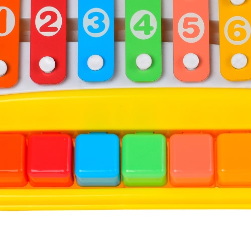 

Baoli Happy Marimba 2 in 1 Piano and Xylophone Toy Musical Instruments Gift for Kids