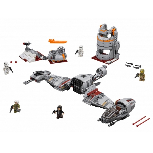 

Оригинальная коробка LEPIN 05141 836 шт. Серия Звездных войн Защита пролетных кораблей Crait Building Block Kit Set