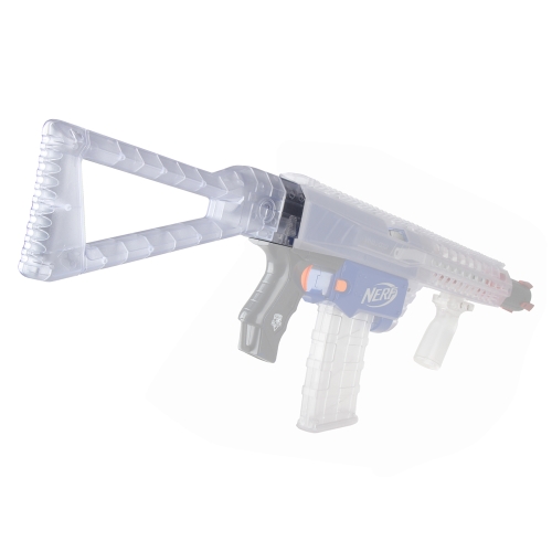 

Рабочие AK Style Modification Плечевые комплекты для Nerf Toy Gun - Blue Transparent