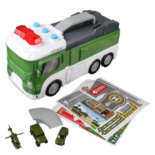 

Assembling Military Vehicle Multi-functional DIY Building Car