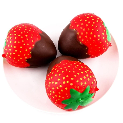 

Squishy Slow Rising Cute Chocolate Strawberry Collection Подарочный декор Смешные игрушки