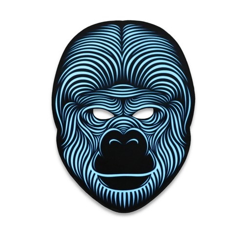 

Звуковая активированная светящаяся лампа Halloween LED Mask Sound