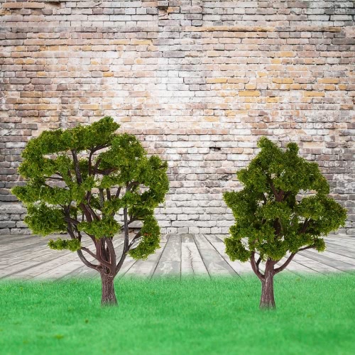 

Handcrafted Tree Model Architectural Model Train Layout Garden Scenery Scene Wargame Landscape 10 Pieces