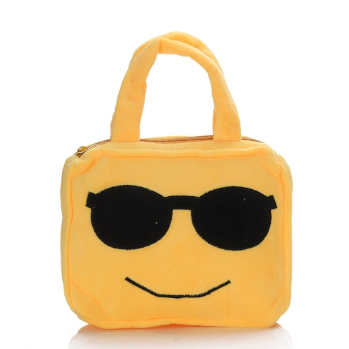 

Симпатичные Emoji лицо Emoticon плеча сумка Дети Villus Плюшевые игрушки сумочка школьная сумка сумка для детей девочек мальчиков подарок 6 #
