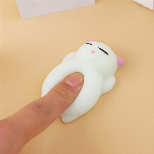 Красочные очаровательны Симпатичные животных руки запястье Squeezing Fidget игрушки Squishy Мини стресс помощи Squeeze Doll Slow Risng Venting Ball