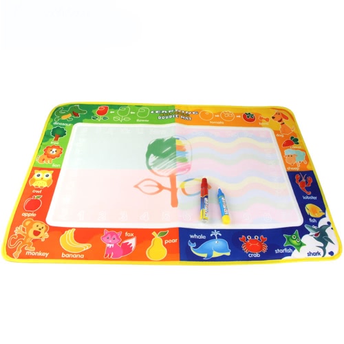 

Aqua Doodle Water Drawing Mat Painting Travel Board с Magic Pen для детей Художественное образование