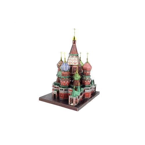

3D Puzzles Eiffel Tower Silver 3D Metal Model DIY Gift Model Building Jigsaw Educational Toys