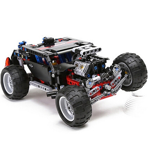 

DECOOL 3340 470pcs High Tech Series Hummer SUV Model Building Blocks Bricks Kit