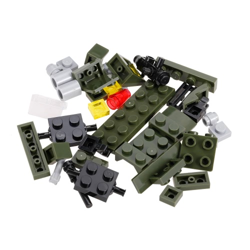 

6-in-1 XIPOO Military Series 820pcs XP91015 Semi-Trailer with Tank Building Blocks Educational Toys