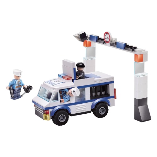 

XIPOO Police Series 188pcs XP93512 Outlaw Building Blocks Обучающие игрушки