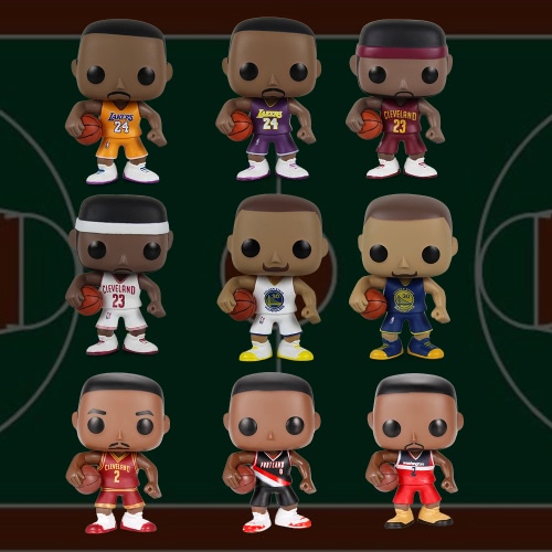 

Sports Star Action Figure Super Basketball Star Figure Collectible Vinyl Figure