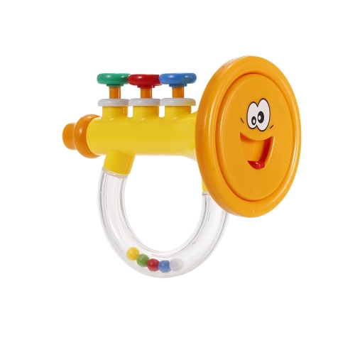 

GOODWAY G23 Baby Hand Rattles Bed Bell Toys Kids Happy Buddy Newborns Gift