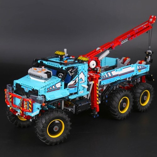 

Original Box LEPIN 20056 1912pcs Technic Series 6×6 All Terrain Tow Truck Car Model Building Blocks Bricks Kit