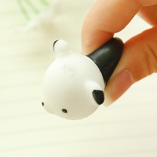 Красочные очаровательны Симпатичные животных руки запястье Squeezing Fidget игрушки Squishy Мини стресс помощи Squeeze Doll Slow Risng Venting Ball