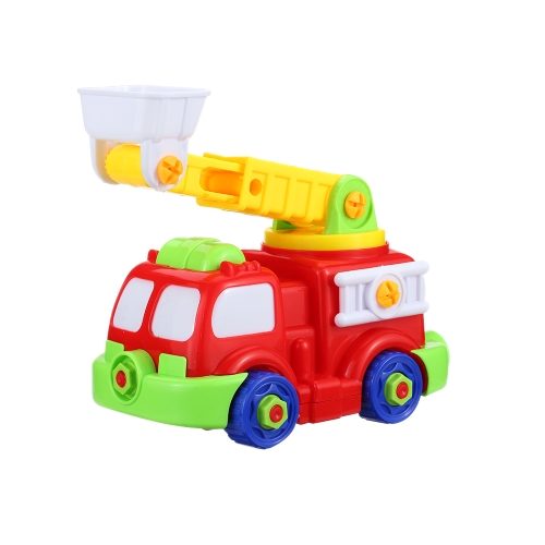 Baby Kids Puzzle Giocattoli educativi Bambini Smontaggio Assemblaggio Cartone animato Auto Regalo Macchine per scavi Giocattolo Grande divertimento Stile di gioco 1