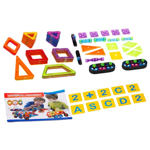 XINBIDA 7056 56PCS Magnet Building blocchi magnetici di costruzione giocattoli educativi per i bambini