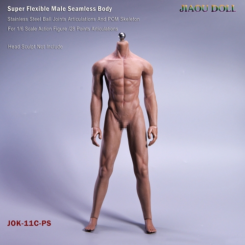

1/6 12inch Action Figure Male Body Doll Toys Removable Human Nude Muscular Body