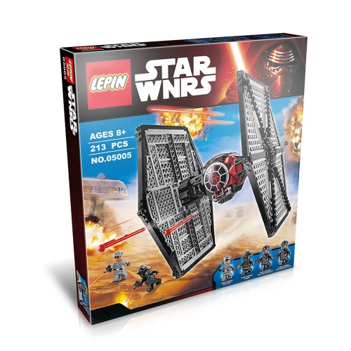

Original Box LEPIN 05005 562pcs Star Wars First Order Special Forces TIE Fighter - Star Wars Spaceship Building blocks Kit Set