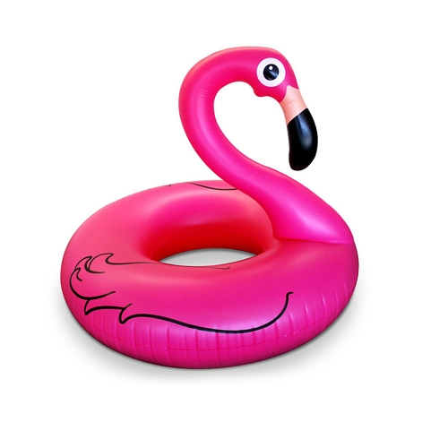 1.2 * 1.2m Swimming Ring Inflatable Flamingo Pool Raft
