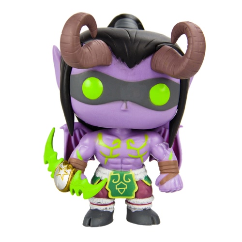 ウォークラフトアクションフィギュアビニールモデル飾りのファンコPOPゲームワールド -  Illidan