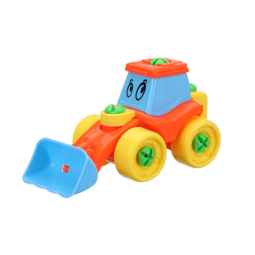 Fashion Kids Child Baby Disassembly Assembly Cartoon Truck Car Engineering Van Educational Toy