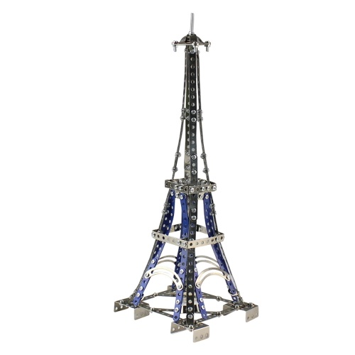 

352Pcs Эйфелева башня Интеллектуальный строительный комплект 3D-модель металлического набора DIY-модель подарка для детей
