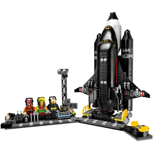 

Original Box LEPIN 07098 720pcs Super Heroes Series Batman Movie The Bat-Space Shuttle Model Building Blocks Bricks Kit