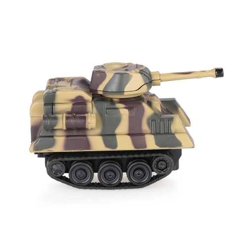 GOLD LIGHT Magic Mini Tank Follow Black Drawn Line Toy Car