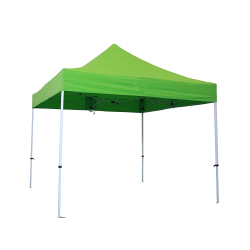 Tente pliante 3x3m polyester 380g/m² pelliculé PVC tube acier 32mm