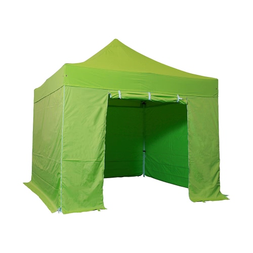 Barnum pliant 3x3m Pack complet Alu 40/45 polyester 380g/m² pelliculé PVC