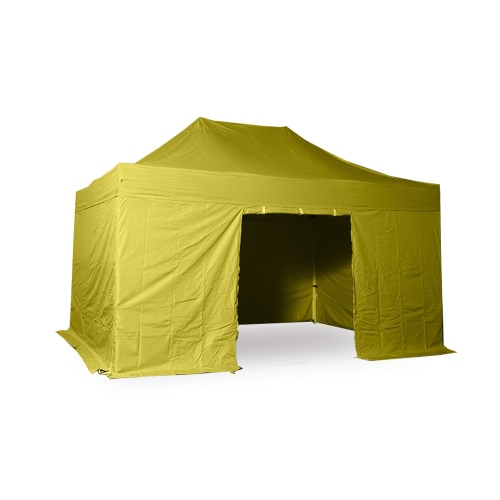 Barnum pliant 3x4.5m Pack complet Alu 45 polyester 380g/m² pelliculé PVC