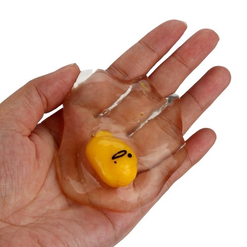 

Прозрачное водное яйцо Усилие стресса Сжатие талисмана Yolk Squishy Ball