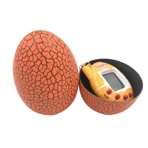 

Многоцветный Tamagotchi Электронные игрушки для домашних животных Сюрприз Яйцо динозавров Виртуальный Cyber ​​Funny Tiny Digital Virtual Pet Crackle Tumbler Toy