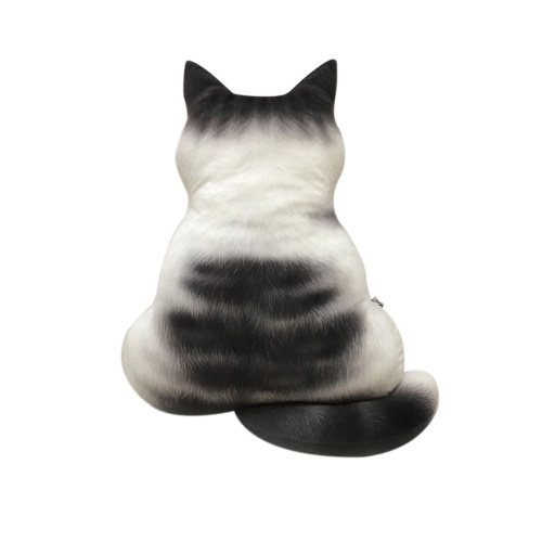 

3D мультфильм Cat Back Shape Shadow подушка подушки мягкие плюшевые игрушки