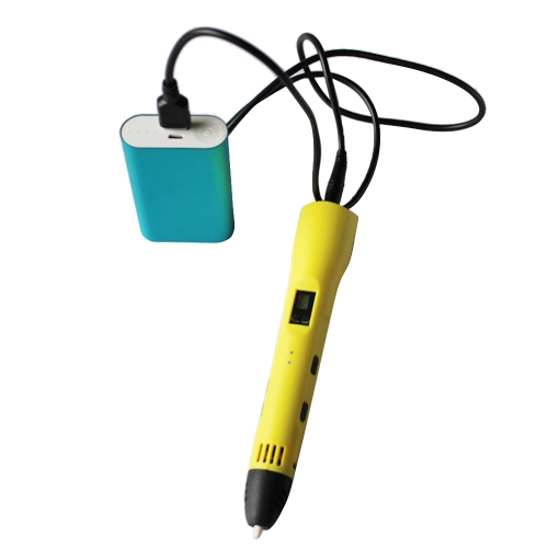 

3D Printing Pen Stereoscopic Drawing Doodling Crafting Modeling LCD Screen ABS PLA Printer Filament Material Art Tool Gift Toy DC 5V USB Power Adapter