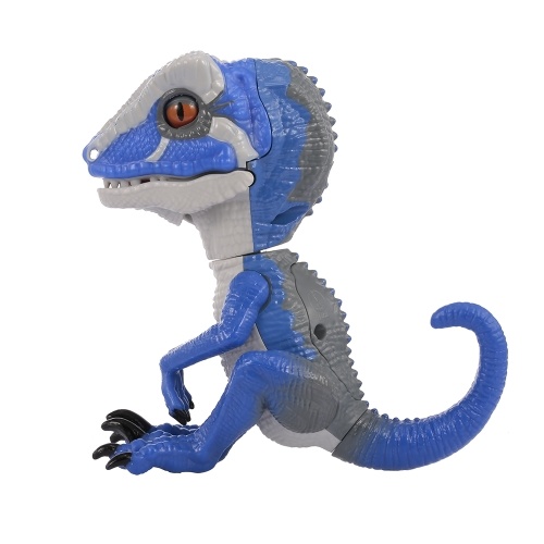 

Fingertip Blue Interactive Baby Dinosaur Smart Touch Induction Pet