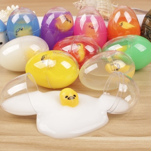 

Transparent Water Egg Stress Relief Squeezing Mascot Yolk Squishy Ball